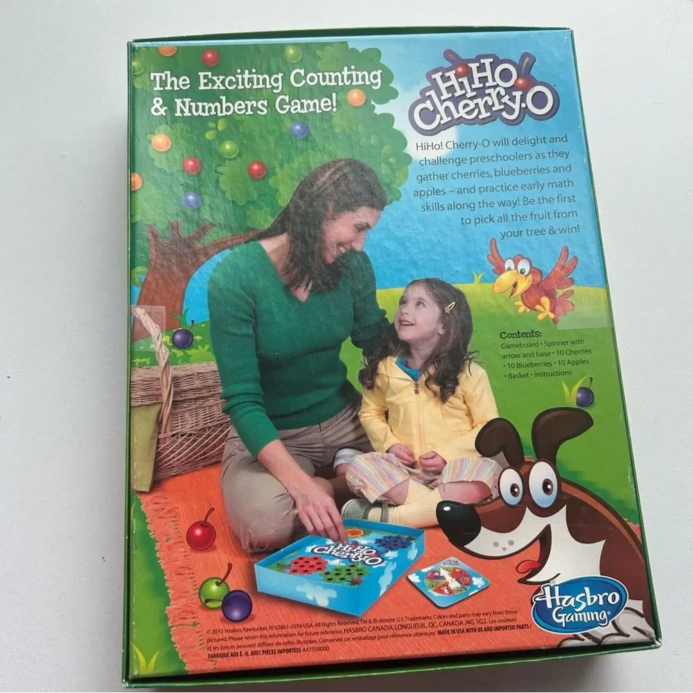 Hasbro HiHo! Cherry-O Game - Vibrant Red and Green